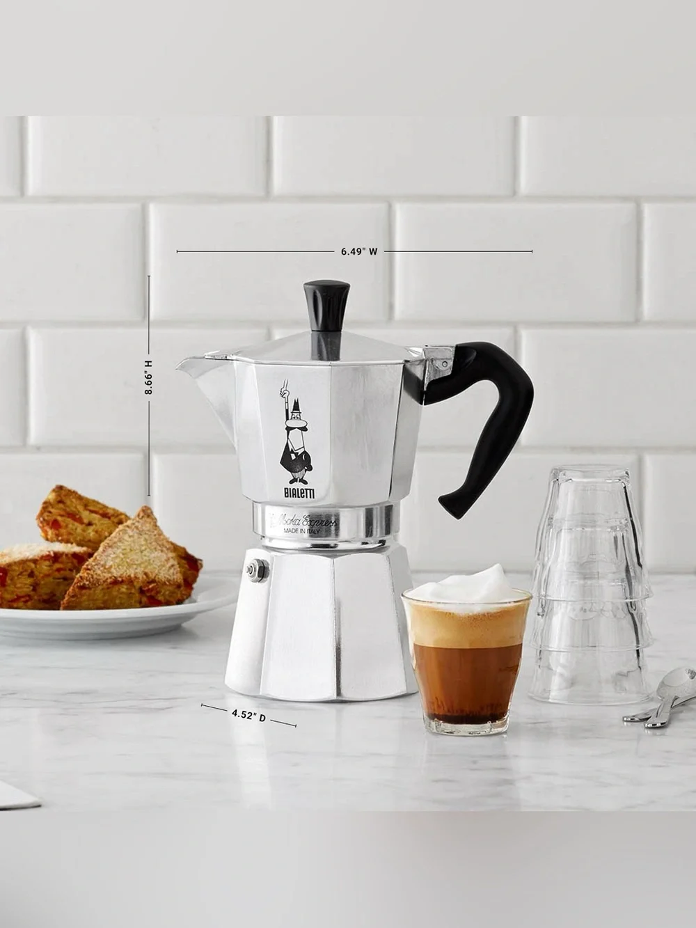 Bialetti Moka Stovetop Espresso Maker